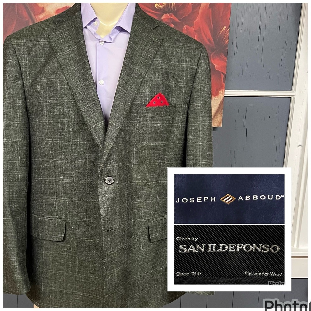 Joseph Abboud Checkered Blazer